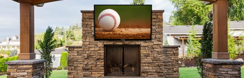 Outdoor TV on Patio